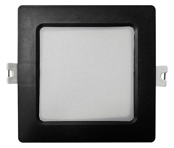 LED Лампа за окачен таван SQUARE LED/6W/230V 4000K 12x12 см черен