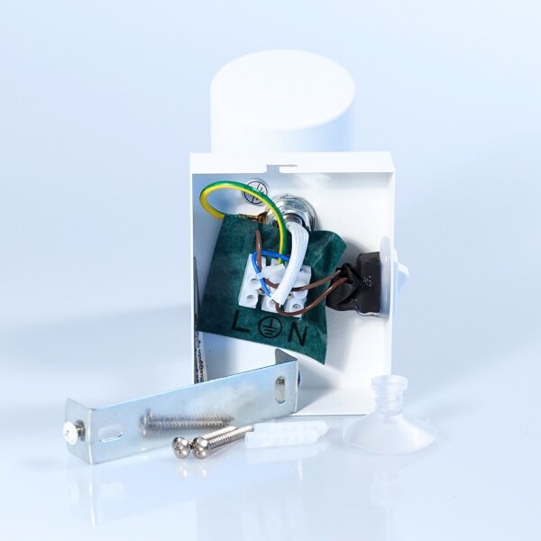 Globo 57911-1W - Стенен спот ROBBY 1xGU10/25W/230V бял