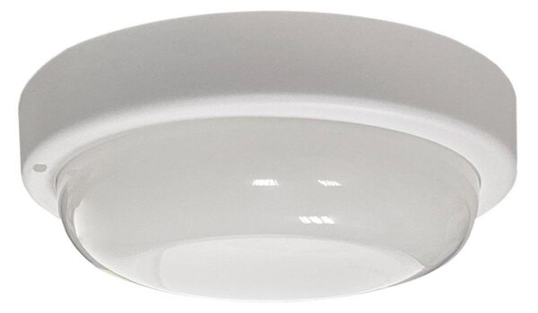 Екстериорна LED лампа за таван LED/15W/230V 4200K Ø 15,5 см IP64 бял