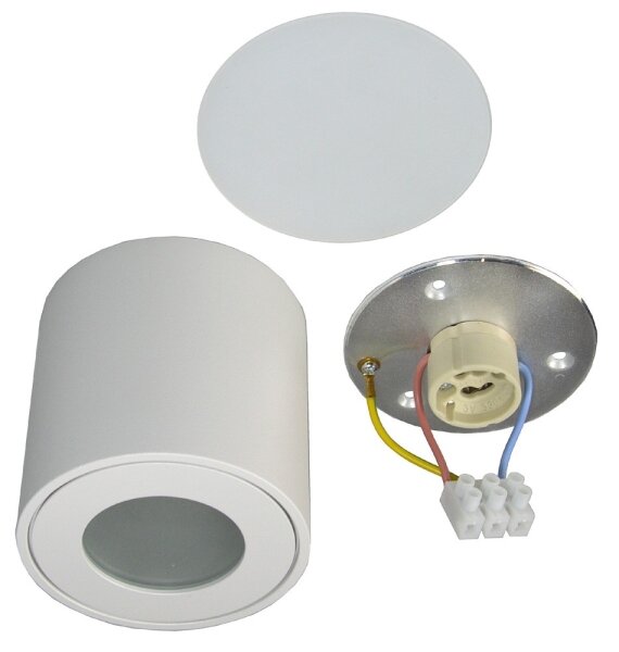 Екстериорна лампа FARA 1xGU10/50W/230V IP54 бяла