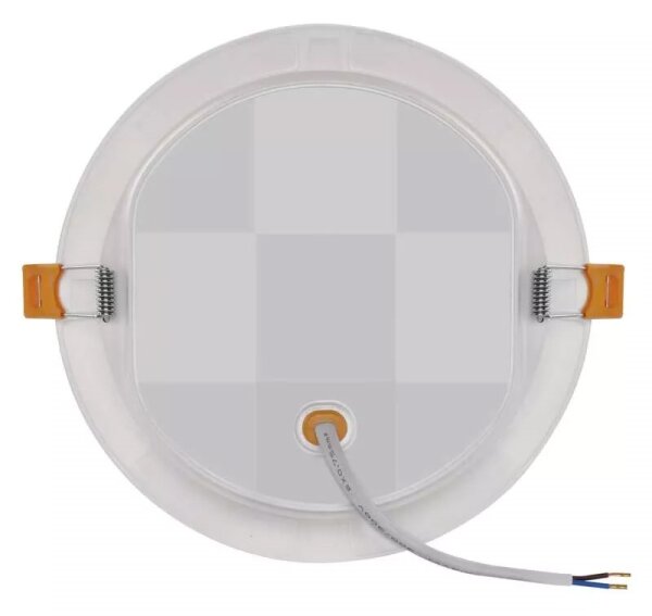 LED Лампа за вграждане LED/18W/230V Ø 17 см бяла