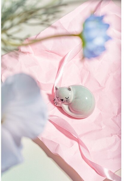 Керамична статуя (височина 3 cm) Pawfect Cat – Sass & Belle