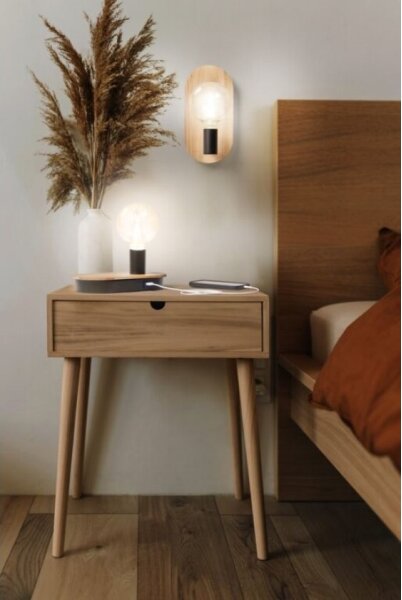 Ledvance - Аплик DECOR WOOD 1xE27/8W/230V