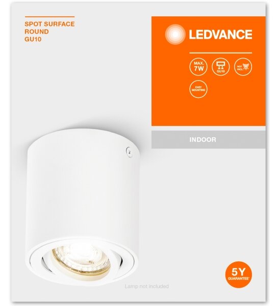 Ledvance - Спот SPOT 1xGU10/7W/230V бял