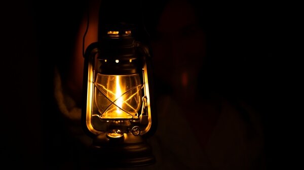 Brilagi - Петролна лампа LANTERN 19 см, черна