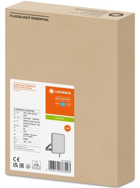 Ledvance - LED Екстериорен стенен прожектор FLOODLIGHT LED/30W/230V 6500K IP65