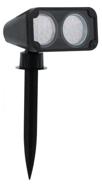 Eglo 75315 - LED Екстериорна лампа NEMA 2xGU10/2,8W/230V 3000K IP44