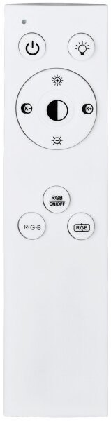Eglo 900571 -LED RGBW димируемо таванно осветително тяло BORDONARA LED/21,5W/230V + дистанционно управление
