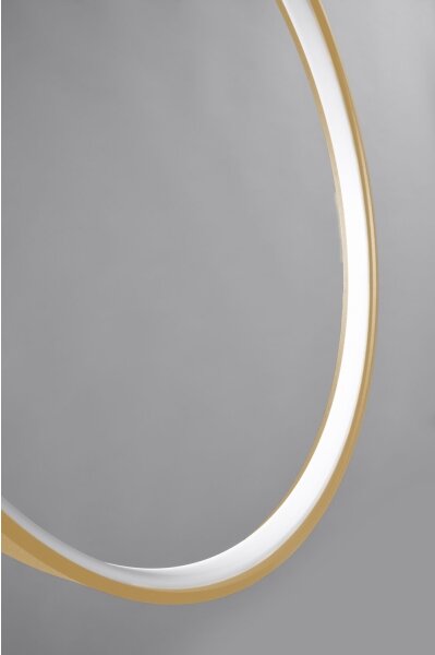 Thoro TH.175 - LED Пендел RIO LED/50W/230V CRI90 3000K Ø 78 cm златист