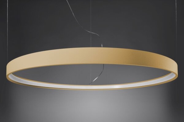 Thoro TH.174 - LED Пендел RIO LED/50W/230V CRI90 3000K Ø 78 cm златист