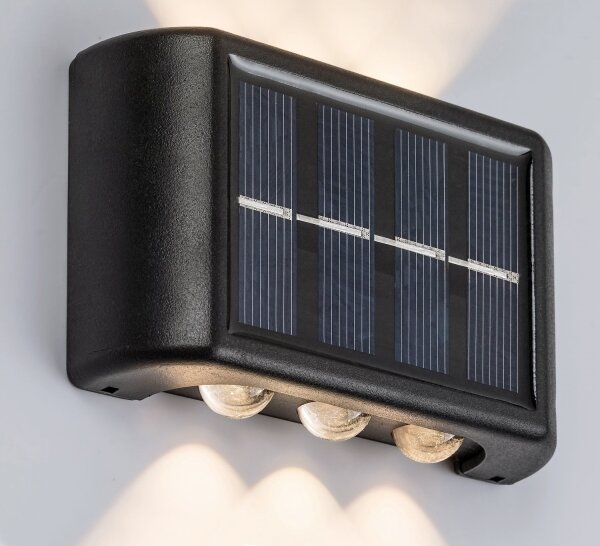 Rabalux 77024 - LED Соларен аплик KANGTON LED/1,2W/1,2V IP44