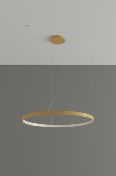Thoro TH.174 - LED Пендел RIO LED/50W/230V CRI90 3000K Ø 78 cm златист