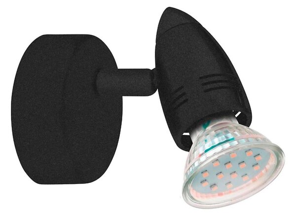 Eglo 780443 - LED Стенен спот SABADELL 1xGU10/2,8W/230V 3000K черен