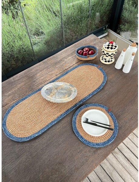 Подложка за хранене от юта ø 33 cm Wicker – Mila Home Luxury