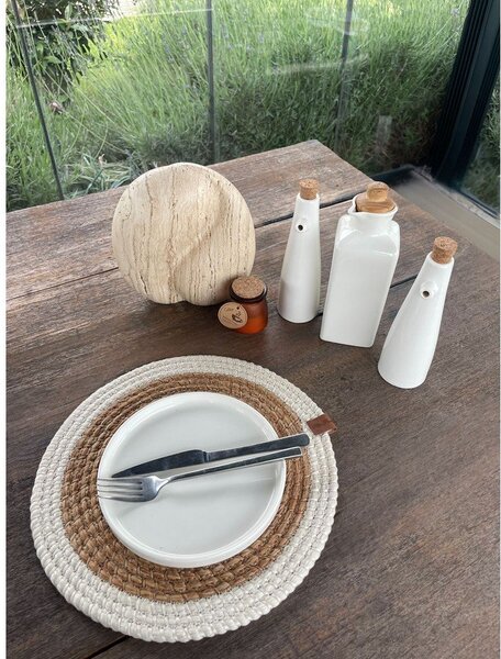 Подложка за хранене от юта ø 33 cm Wicker – Mila Home Luxury