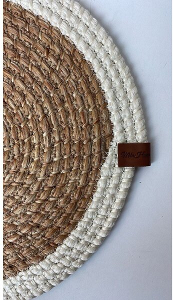 Подложка за хранене от юта ø 33 cm Wicker – Mila Home Luxury