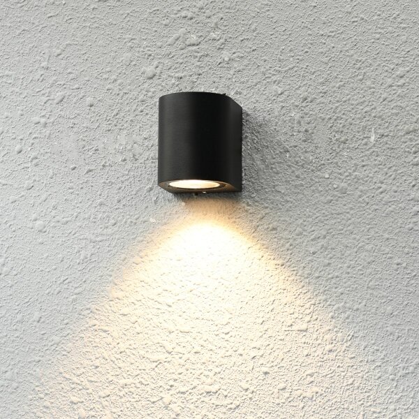 ITALUX OWL-2197-1R - Екстериорен аплик GENTA 1xGU10/40W/230V IP54 8 см