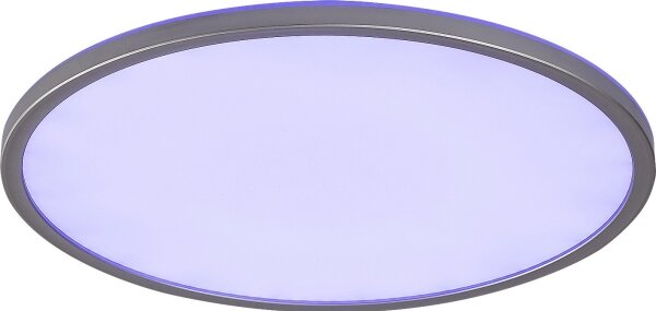 Rabalux 2290 - LED RGB димируемо таванно осветително тяло RASMUS LED/22W/230V + дистанционно управление