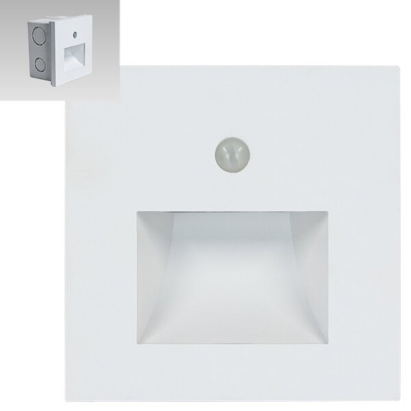 Emithor 70414 - LED осветително тяло за стълби SUNNY LED/1W/230V бяло