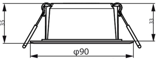 Philips MESON LED вградено осветление 5,5W 230V 6500K