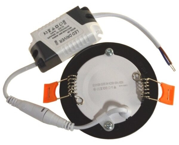 LED Лампа за окачен таван GERD LED/3W/230V 4000K черен