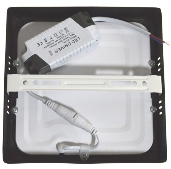 LED Плафониера GERRY LED/12W/230V 4000K черен