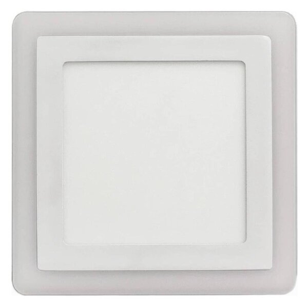 APLED - LED вградено осветително тяло SQUARE DUO LED/16W/230V 19,5x19,5 см бяло