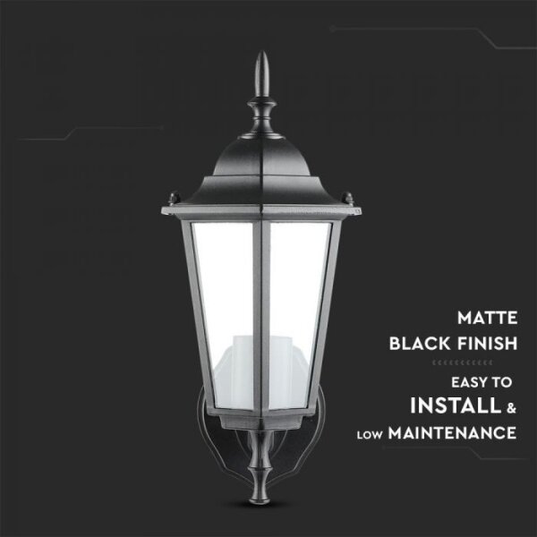 Екстериорен аплик 1xE27/40W/230V IP44 черен