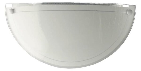Prezent 1421 NS - резервно стъкло за DISC E27 12,5x25 см бяло стенен лампион