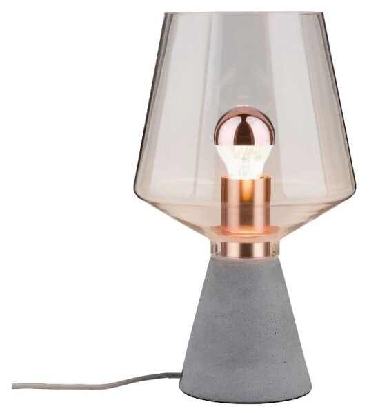 Paulmann 79665 - 1xE27/20W Настолна лампа NEORDIC YORIK 230V