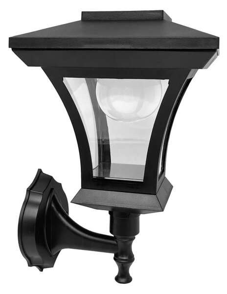 LED соларна стенна лампа TIRANA LED/1,2V 1800 mAh IP44 черна
