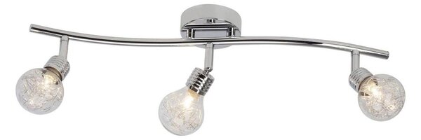 Brilliant - Точково осветително тяло BULB 3xG9/28W/230V лъскав хром