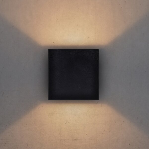 Brilagi - LED Екстериорен аплик CUBE LED/6W/230V IP54