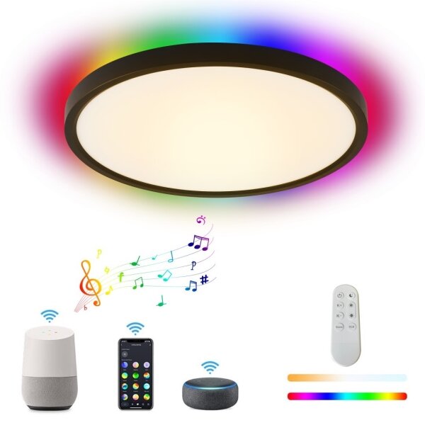 Immax NEO 07166-B40-LED RGBCCT 50W Wi-Fi Tuya димируемо осветление с ДУ