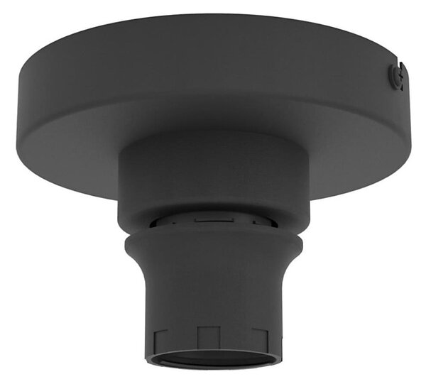 Eglo 300175 - Плафон CURITIBA 1xE27/40W/230V Ø 13 см, черен