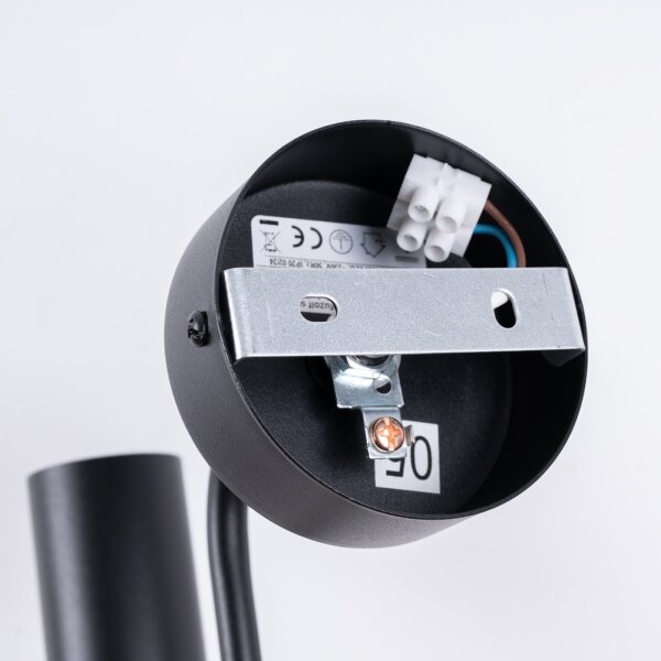 Sollux SL.1445 - Аплик VECTOR 1xE27/15W/230V черен