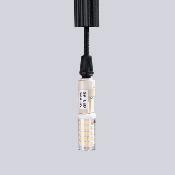 Sollux SL.1341 - Пендел ARCHE 3xG9/8W/230V черен