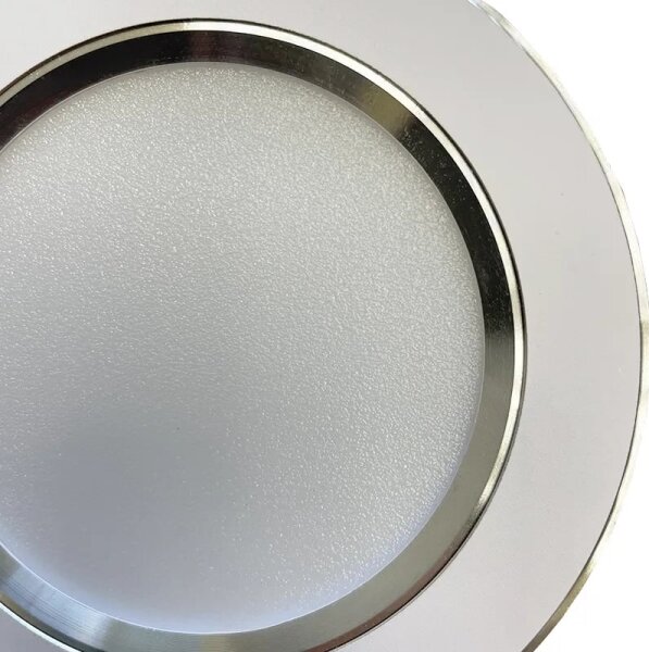 LED Лампа за окачен таван LED/7,5W/230V 4000K бял/сребрист