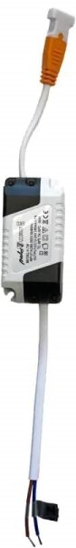 LED Лампа за окачен таван LED/7,5W/230V 4000K черен/сребрист