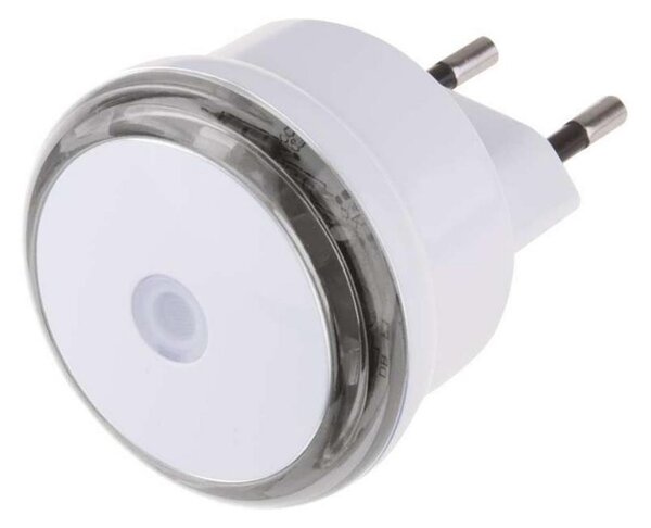 LED нощна лампа за контакт с фотосензор 3xLED/0,5W/230V