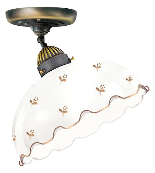 Kolarz 731.10.161-Плафонен полилей NONNA 1xE27/75W/230V Ø 30 cm, с форма на цвете, rose gold