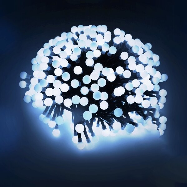 Aigostar - LED външна декоративна гирлянда 100xLED/3,6W/230V/8 функции 10m IP44 студено бяло