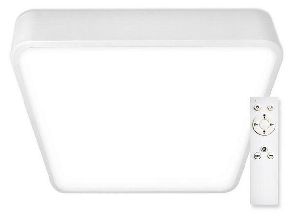 Top Light - LED Димируема лампа LED/51W/230V бяла квадратна + д.у