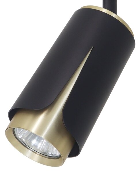 Спот за релсова система FLOWER1xGU10/8W/230V черен