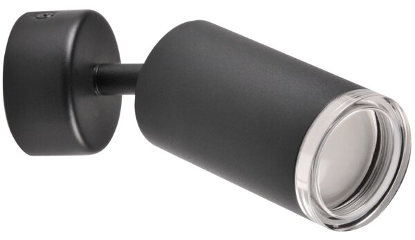 Спот за баня TURYN 1xGU10/10W/230V IP44 черен