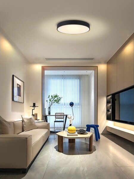 Immax NEO 07202L-LED Димируем плафон RONDATE 53W/230V черен Tuya + д.у