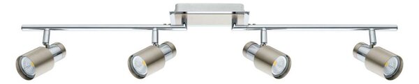Eglo 32957 - LED димируемо точково осветително тяло DAVIDA-SD 4xGU10/5W/230V