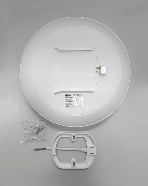 LED Плафон за баня CIRCLE LED/12W/230V 4000K Ø 25 см IP44 бял