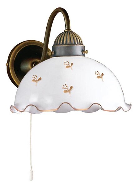 Kolarz 731.61.160 - Стенно осветително тяло NONNA 1xE27/75W/230V, с мотив цветя, розово злато