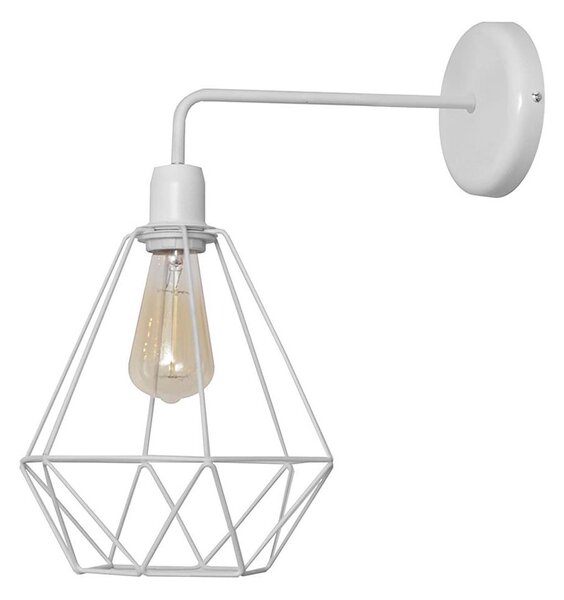 Стенна лампа KARO 1xE27/15W/230V бяла